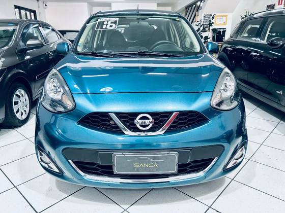 NISSAN MARCH 1.6 SL 16V FLEX 4P MANUAL NISSAN MARCH 1.6 SL 16V FLEX 4P MANUAL